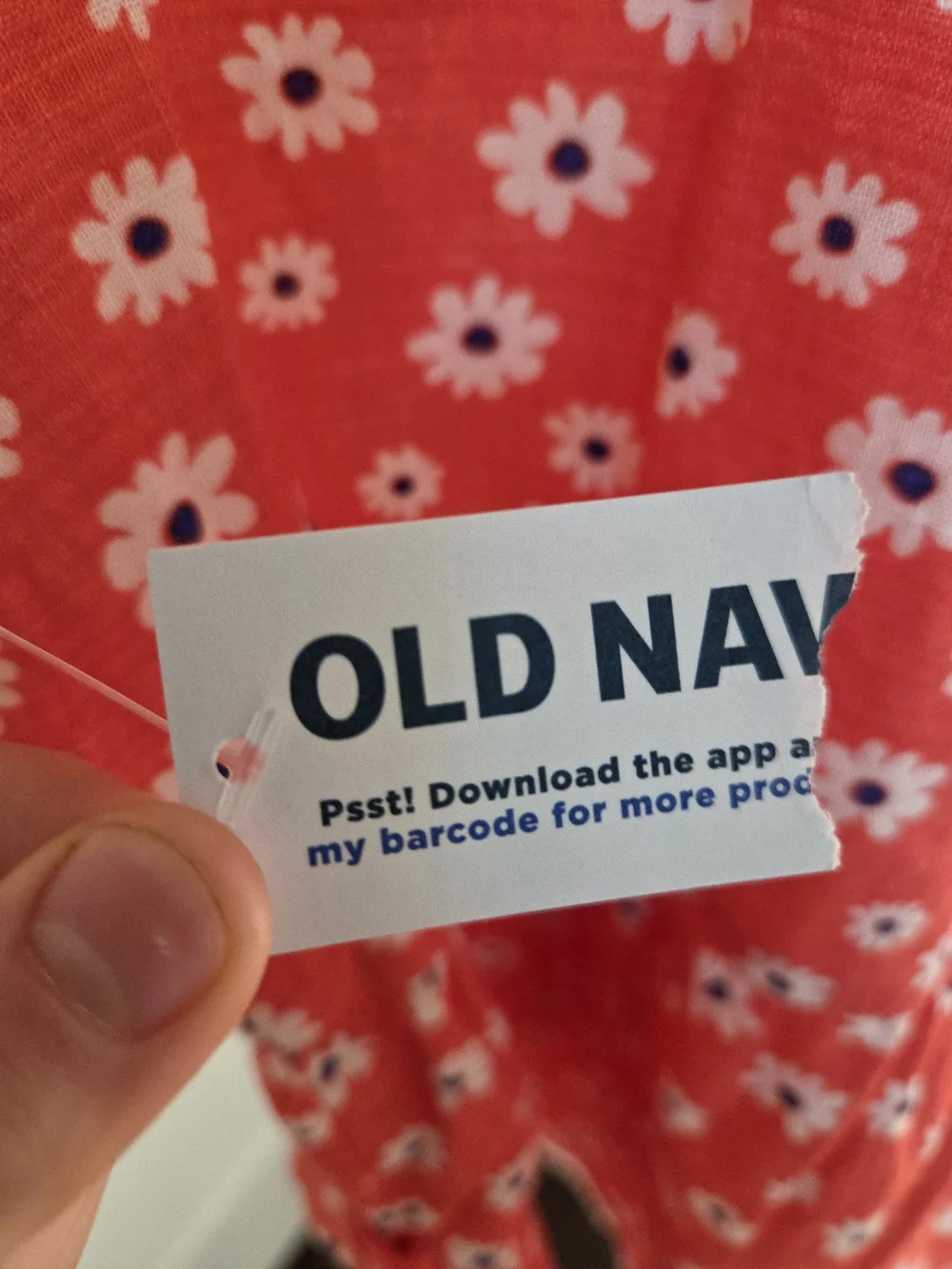 Old Navy Red Floral Daisy Dress for Girls - New With Tag - 3t